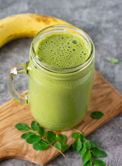 Moringa Smoothie Recipe - Healthier Steps