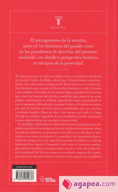 BREVE HISTORIA DE LA MENTIRA FASCISTA FEDERICO FINCHELSTEIN