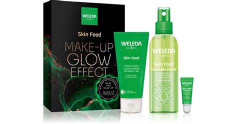 Weleda Skin Food Make Up Glow Effect coffret para iluminação e