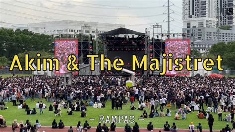 Akim The Majistret Rampas Festival Aku Muzik Kamu