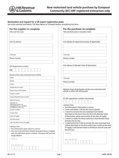 Vat A Form Complete With Ease Airslate Signnow