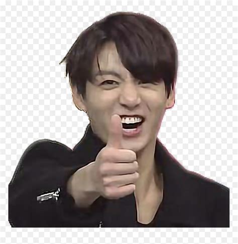 Jungkook Derp Png Jungkook Meme Face Transparent Png Vhv