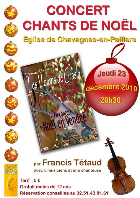 Contes Et L Gendes De Vend E Concert De De No L Avec Francis Tetaud