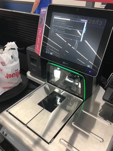 This Meijer Opened Days Ago This Is A Self Checkout R Pbsod