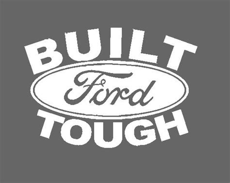 Built Ford Tough Vector