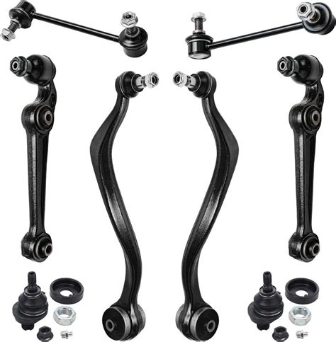 Pc Front Lower Forward Rearward Control Arms Sway Bar Links Suspension Kit