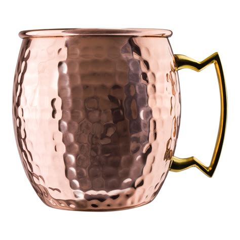 Modern Mixologist From Steelite International 16 Oz Hammered Copper