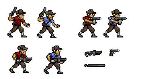 Tf2 Scout Metal Slug Style By Ninjaluis122 On Deviantart