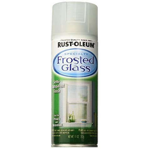 Rust Oleum 257465 12oz Sea Glass Frosted Glass