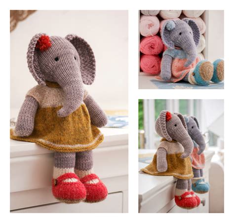 Ravelry Tearoom Girl Elephant Method Pattern By Susan Hickson