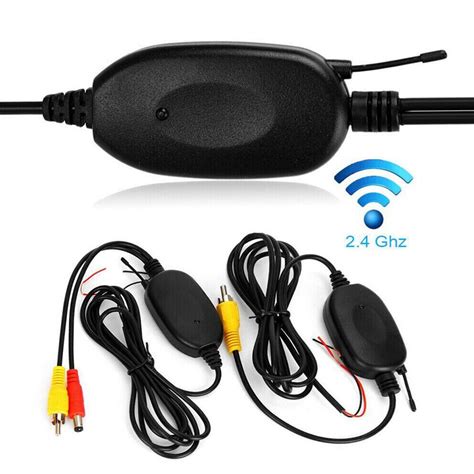 24g Wireless Rear View Camera Rca Video Transmitter Andreceiver For Car