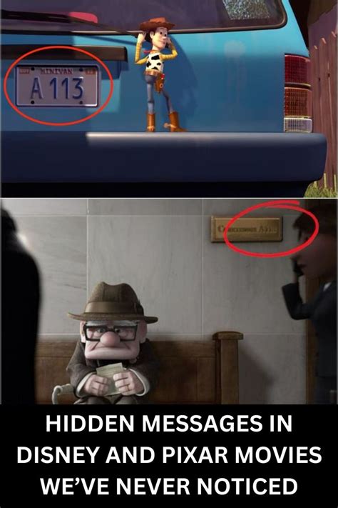 HIDDEN MESSAGES IN DISNEY AND PIXAR MOVIES WE’VE NEVER NOTICED in 2023 ...