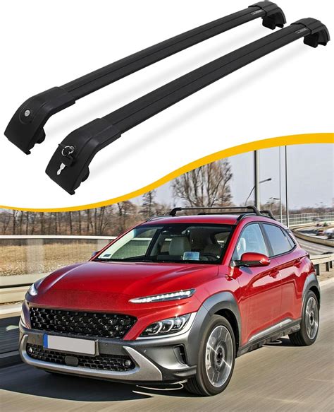 Ezrexpm Roof Rack Cross Bars Fit For Hyundai Kona Kona N