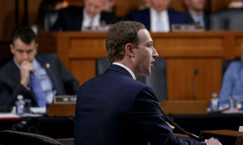 Mark Zuckerberg Pide Disculpas Ante El Congreso De Estados Unidos El