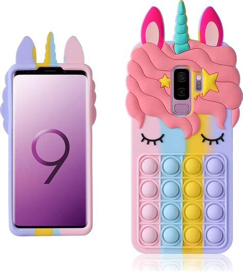 Stsnano For Samsung Galaxy S9 Case Cute Cartoon Character Design Phone Cases Girly