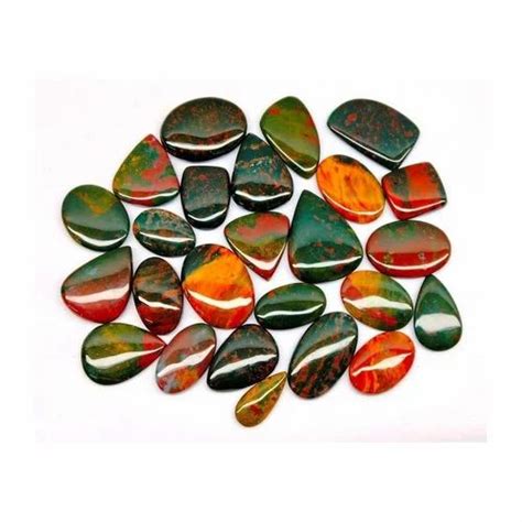 Multi Color Bloodstone Gemstones For Jewellery Making At Rs Gram In