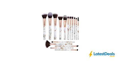 DUAIU Marble Makeup Brush Set 16PCs 4 49 At Amazon