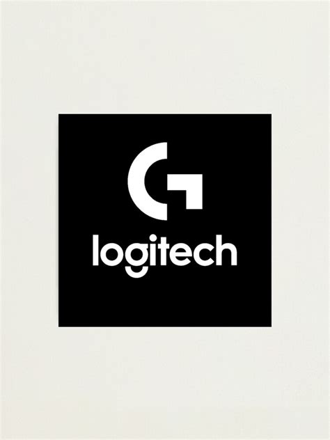 Logitech Logo Photographic Print For Sale By Pasxrh Redbubble