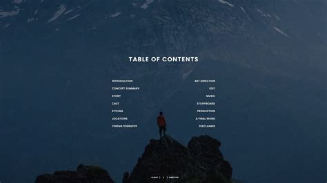 5 Aesthetic Presentation Templates For Filmmakers