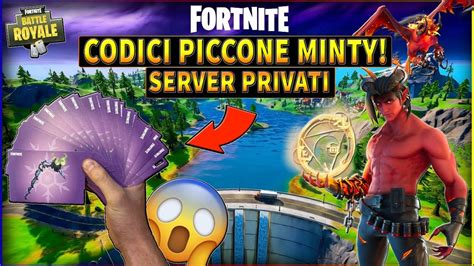 Fortnite Capitolo Season Regalo Codici Piccone Minty Server