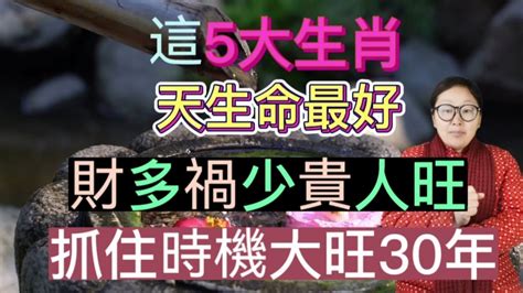 恭喜！這5生肖！天生命最好！財多禍少貴人旺！抓住時機！富貴永享！屬馬人總能發現賺錢的商機！擁有豐厚的財富！錢財如泉湧！越老越有錢！一輩子都在