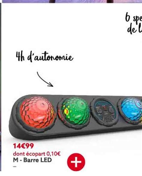 Promo Barre Led Chez GiFi ICatalogue Fr