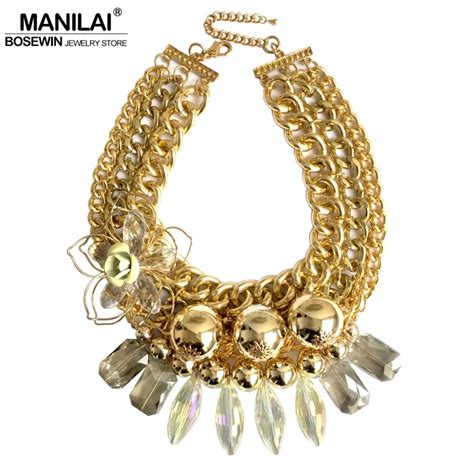 Manilai 420 Gram Heavy Luxurious Statement Necklace Chunky Chains Big