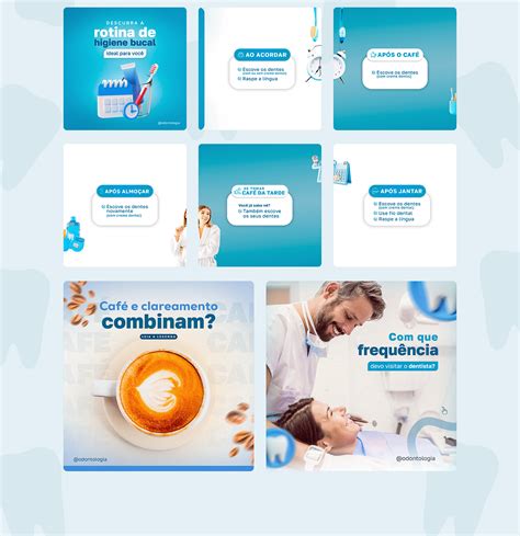 Design Para Social Media Odontologia Dentista On Behance