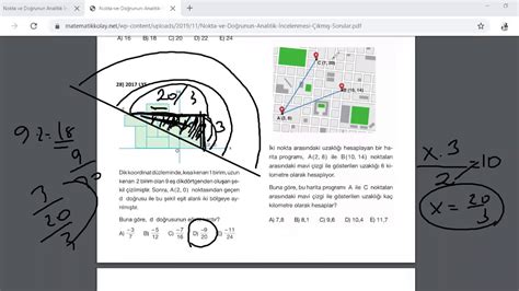 analitik geometri 22 son 10 yıl çıkmış sorular 4 YouTube