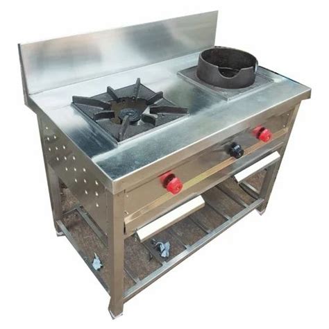 Lpg Stainless Steel Two Burner Range For Restaurant At Rs In Mumbai