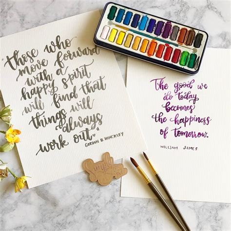 Calligraphy Quote Etsy