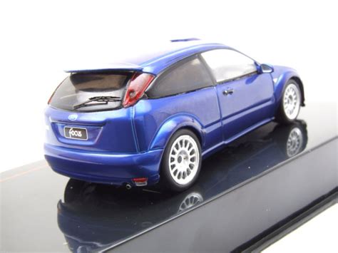 Modellauto Ford Focus RS 1999 Blau Metallic 1 43 Ixo Models Bei