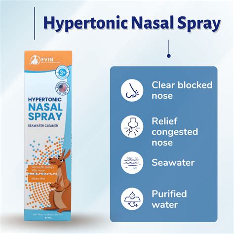 Evin Isotonic Hypertonic Nasal Spray Ml Shopee Malaysia