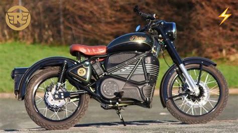 Here S Your First Look At The First Ever Royal Enfield Electric Bike