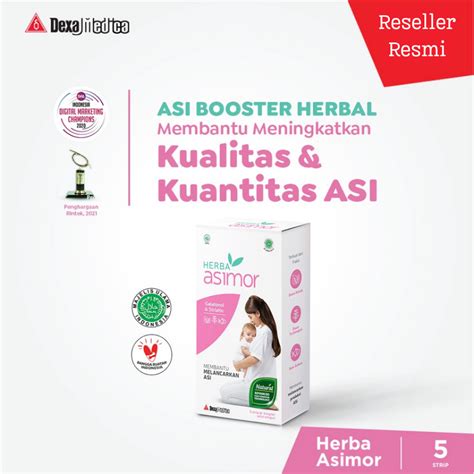 Jual Ready Bandung Herba Asimor Box Kaplet Asi Booster Pelancar