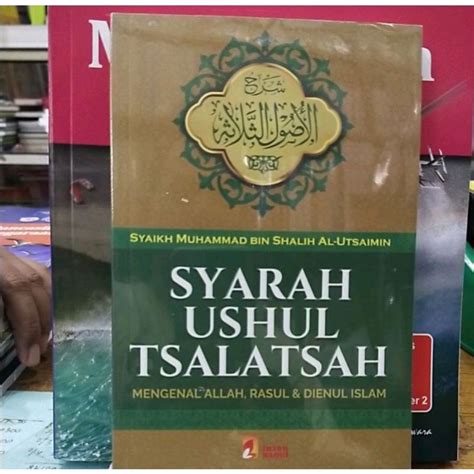 Jual BUKU SYARAH USHUL TSALATSAH Shopee Indonesia