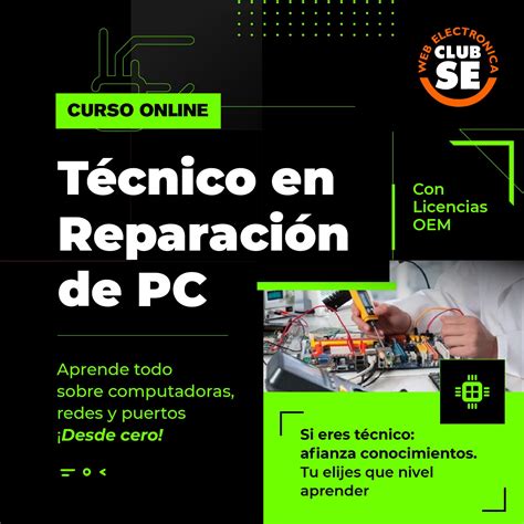 T Cnico En Reparaci N De Pc Con Licencias Oem