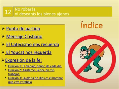 Ppt No Robarás Ni Desearás Los Bienes Ajenos Powerpoint Presentation