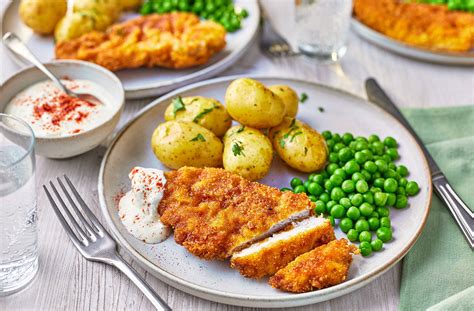 Nacho Chicken Schnitzel Air Fryer Recipes Tesco Real Food