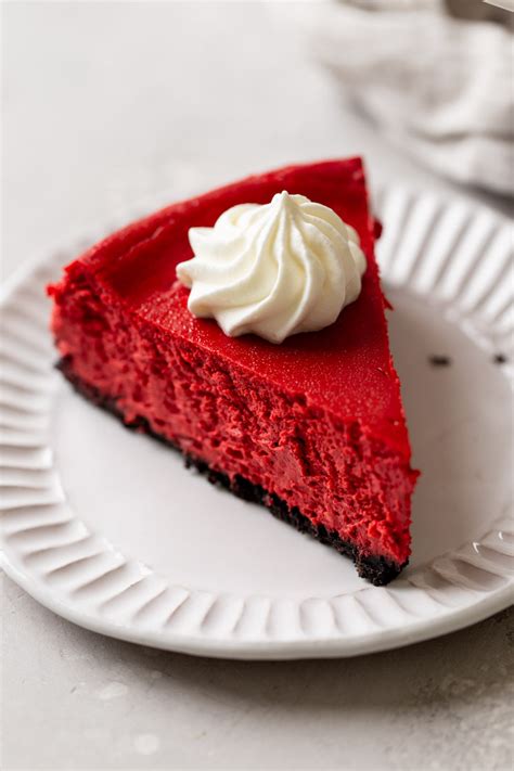 Red Velvet Cheesecake With Oreo Crust Live Well Bake Often