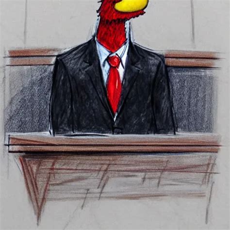 Krea Elmo Testifying In Court Being Defended By Saul Goodman