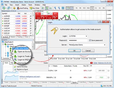 Conectarse A La Cuenta Inicio De Trabajo Gu A De Ayuda De Metatrader