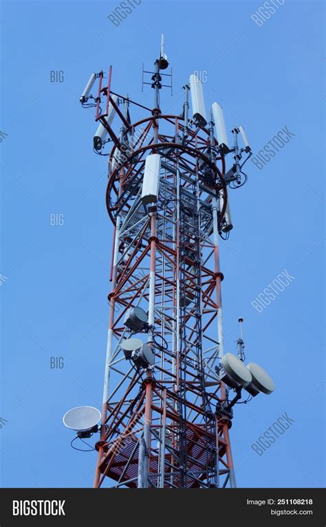 Radio Broadcast Tower Image And Photo Free Trial Bigstock