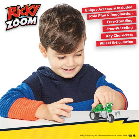 Ricky Zoom Dj Rumbler Toy Motorcycle From Ricky Zoom 3 Inch Action