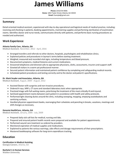 Neat Resume Examples For Medical Assistant Orthopedic Nurse