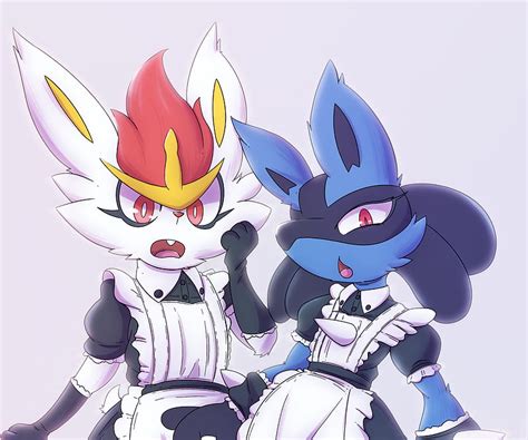 Pokemon Lucario And Cinderace