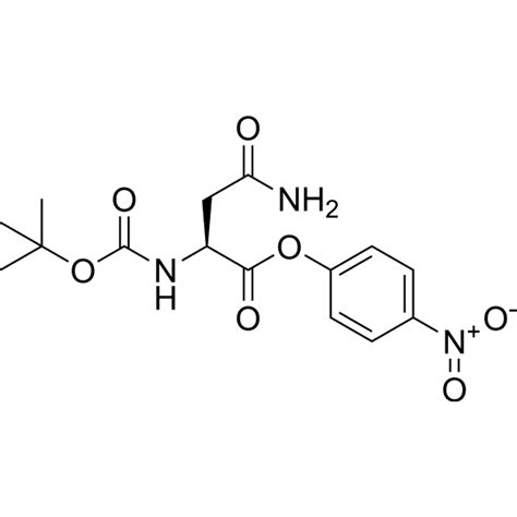 COA Of S 4 Nitrophenyl 4 Amino 2 Tert Butoxycarbonyl Amino 4