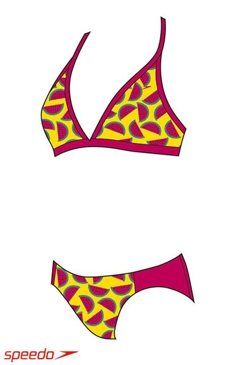 Zweiteiler Mädchen Speedo Bikini Fruit Bowl Endurance