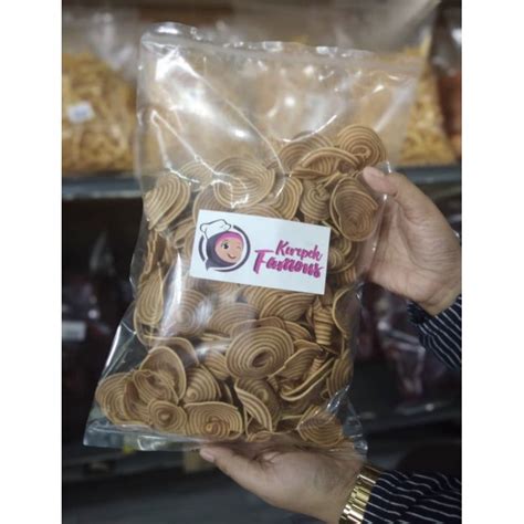 Kerepek Bawang 500g Coklat Merah Kerepek Famous Shopee Malaysia