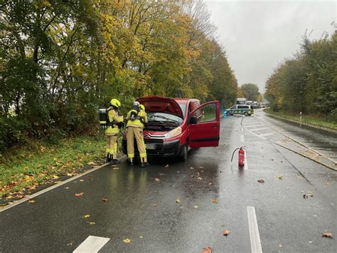 Pkw Brand Auf Der B Einsatzbericht Alpen